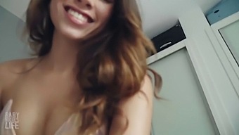 Get A Pov View Of Latina Teen Nicols' Intense Facial Ejaculation