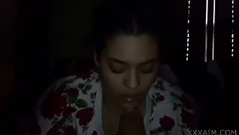 Arabia Gets Wild As A Sexy Arab Babe Gives A Big Moroccan Cock A Deep Throat Blowjob In A Steamy Webcam Video
