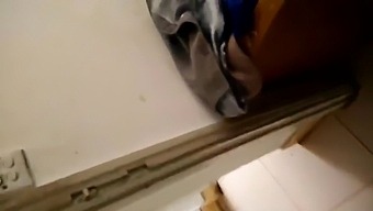 Elderly Asian Milf Takes Creampie