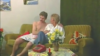 Hairy Mature Granny Enjoys Anal Pleasure
