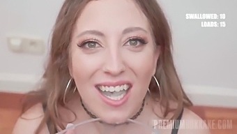 Premium Bukkake - Venom'S Incredible Oral Skills Showcased With 129 Cumshots