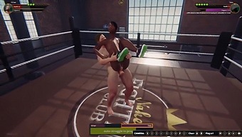 Ethan And Dela In A Nude 3d Fight