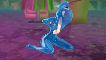 Attractive 3d Animated Character In A Sensual Adult Video Based On A Game