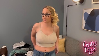 Beautiful Blonde Gets Pumzied By Her Stepmother In A College Dorm Room